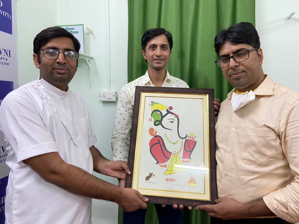 Bikarner Visit, Dr Santosh Kumar